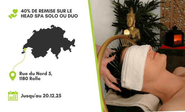 HEAD SPA  | 40% de remise
