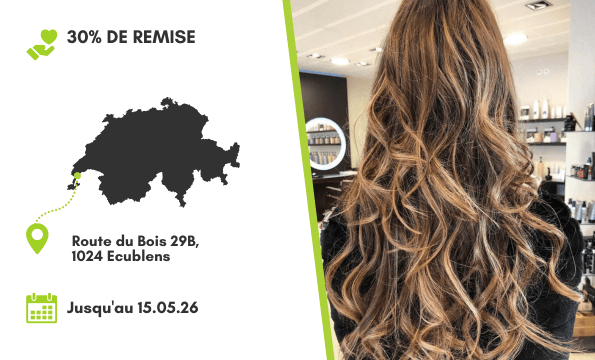 SALON DE COIFFURE | 30% de remise